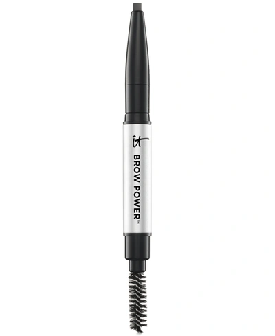 Shop It Cosmetics Brow Power Universal Eyebrow Pencil, Travel Size In Universal Tan
