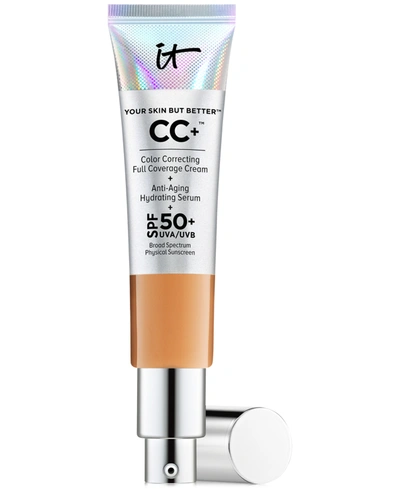 Shop It Cosmetics Cc+ Cream With Spf 50+ In Tan