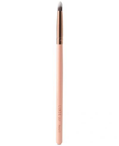 Shop Luxie 217 Rose Gold Pencil Brush