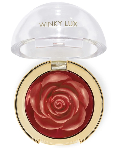 Shop Winky Lux Cheeky Rose Blush In Crown - Warm Tone Rose