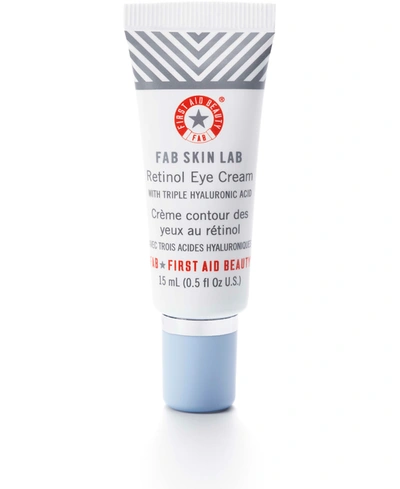 Shop First Aid Beauty Fab Skin Lab Retinol Eye Cream With Triple Hyaluronic Acid, 0.5-oz.