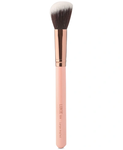 Luxie 504 Rose Gold Large Angled Brush In Rose Gold