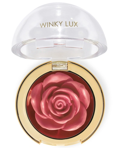 Shop Winky Lux Cheeky Rose Blush In Tea Time - Cool Toned Light Pink