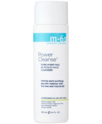 Shop M-61 By Bluemercury Power Cleanse Pore Purifying Glycolic Cleanser, 8.4 Oz.