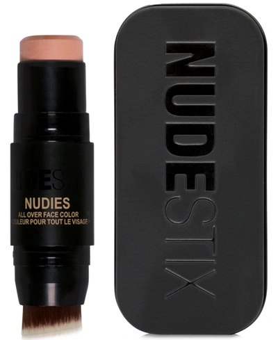 Shop Nudestix Nudies Matte Blush In Bare Back (cool Nude)