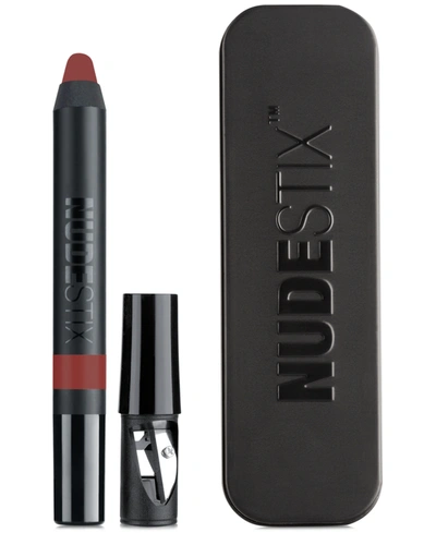 Shop Nudestix Magnetic Matte Lip Color In Vino (homemade Wine With Matte Finish)