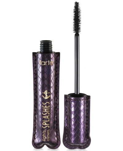 Tarte Lights, Camera, Splashes 4-in-1 Waterproof Mascara In Black