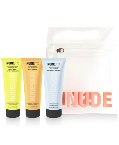 Shop Nudestix 3-pc. Nudeskin Gentle Citrus Renew Set