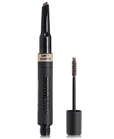 Shop Nudestix Eyebrow Stylus Pencil & Gel In Dirty Blonde