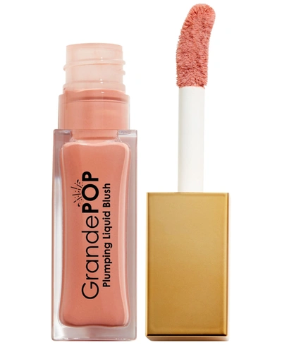 Shop Grande Cosmetics Grandepop Plumping Liquid Blush In Mauvesicle - Dark Pink