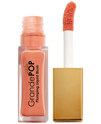 Shop Grande Cosmetics Grandepop Plumping Liquid Blush In Sweet Peach - Rust/copper