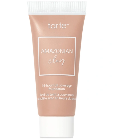 Shop Tarte Travel Size Amazonian Clay 16-hour Full Coverage Foundation In H Tan Honey