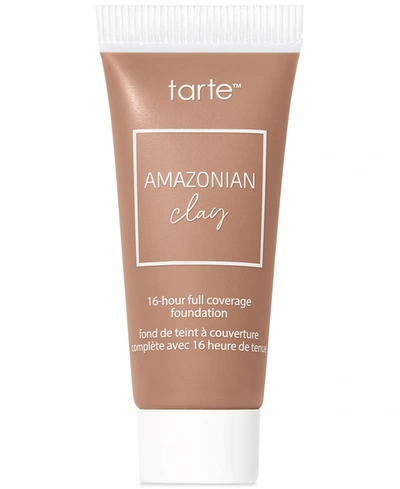 Shop Tarte Travel Size Amazonian Clay 16-hour Full Coverage Foundation In N Deep Neutral