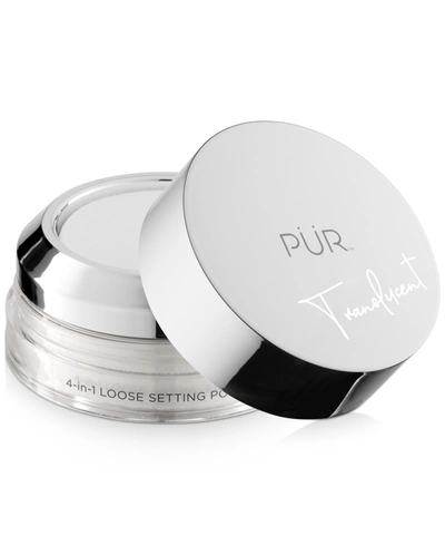 Shop Pür 4-in-1 Loose Setting Powder In Translucent