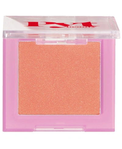 Shop Pyt Beauty Hot Flush Blush In Headrush - Peachy Coral With Golden Shim