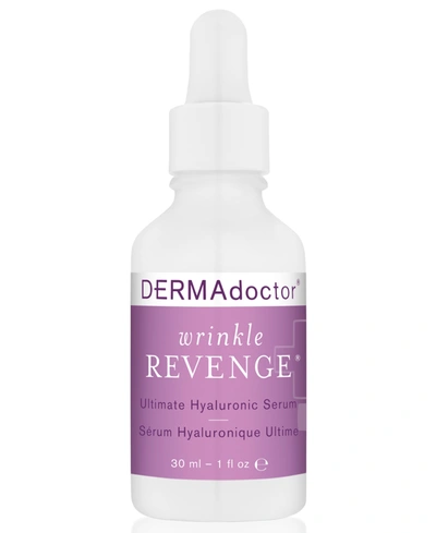Shop Dermadoctor Wrinkle Revenge Ultimate Hyaluronic Serum, 1 Oz. In No Color