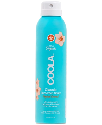 Shop Coola Classic Body Sunscreen Spray Spf 30 In No Color