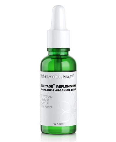 Shop Herbal Dynamics Beauty Revitage Replenishing Squalane And Argan Oil Serum In Clear