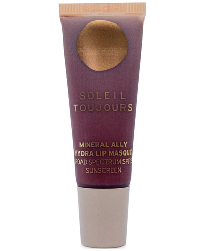 Shop Soleil Toujours Mineral Ally Hydra Lip Masque Spf 15 In Warm Mauve