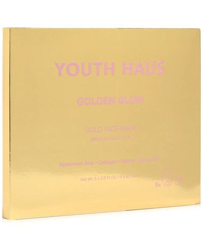 Shop Skin Gym Youth Haus Golden Glow Gold Face Mask, 5-pk.