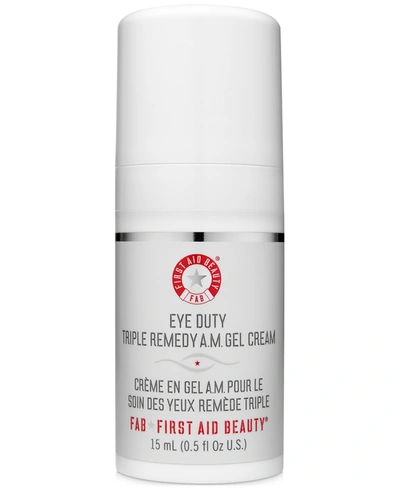 Shop First Aid Beauty Eye Duty Triple Remedy A.m. Gel Cream, 0.5-oz.