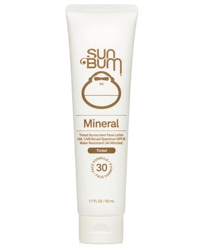 Shop Sun Bum Mineral Tinted Sunscreen Face Lotion Spf 30