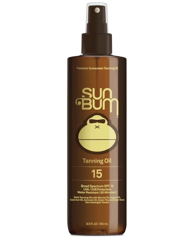 Shop Sun Bum Premium Tanning Oil Spf 15, 8.5-oz.