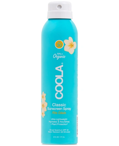 Shop Coola Classic Body Organic Sunscreen Spray Spf 30 In No Color