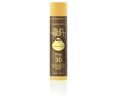 Shop Sun Bum Sunscreen Lip Balm Spf 30, 0.15 Oz. In Mango