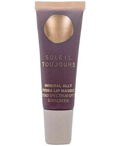 Shop Soleil Toujours Mineral Ally Hydra Lip Masque Spf 15 In Cherry Chestnut