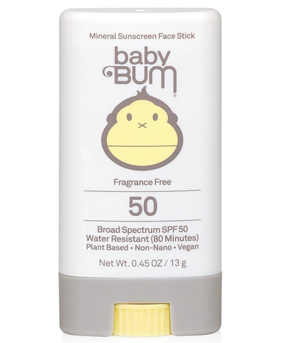 Shop Sun Bum Baby Bum Spf 50 Mineral Sunscreen Face Stick, 0.45 Oz.