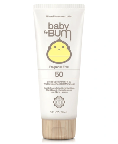 Shop Sun Bum Baby Bum Spf 50 Mineral Sunscreen Lotion, 3 Oz.