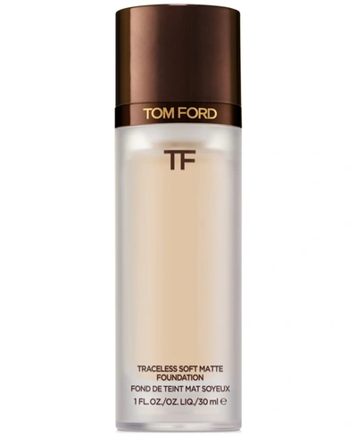 Shop Tom Ford Traceless Soft Matte Foundation Spf 20, 1-oz. In . Porcelain-fair/neutral Undertone