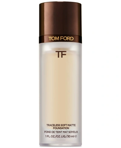 Shop Tom Ford Traceless Soft Matte Foundation Spf 20, 1-oz. In . Warm Sand-fair/warm Yellow Undertone