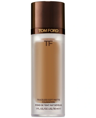 Shop Tom Ford Traceless Soft Matte Foundation Spf 20, 1-oz. In . Amber-dark-deep/warm Red Undertone