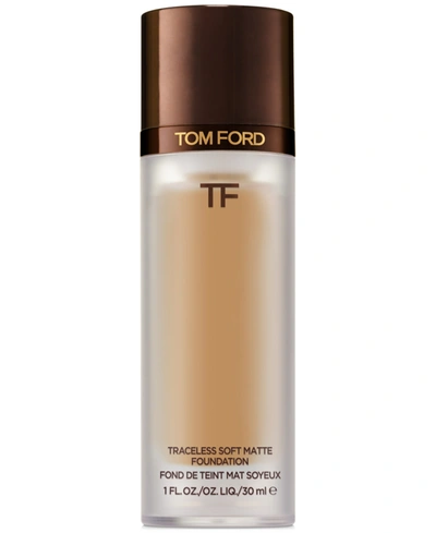 Shop Tom Ford Traceless Soft Matte Foundation Spf 20, 1-oz. In . Golden Almond-dark/warm Olive Underto