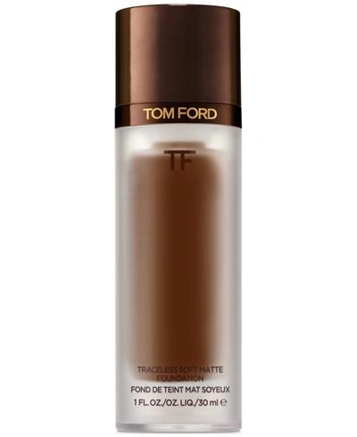 Shop Tom Ford Traceless Soft Matte Foundation Spf 20, 1-oz. In . Espresso-rich/cool Undertone