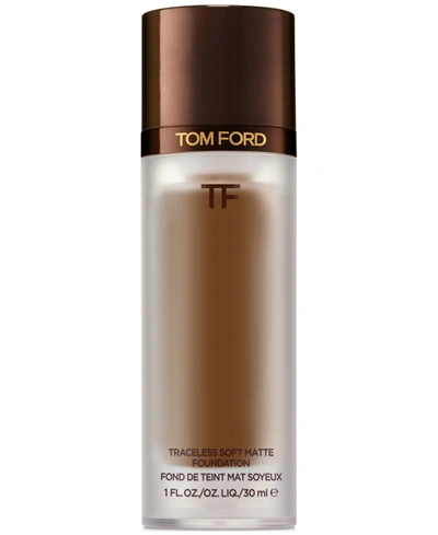 Shop Tom Ford Traceless Soft Matte Foundation Spf 20, 1-oz. In . Nutmeg-very Deep/neutral Undertone