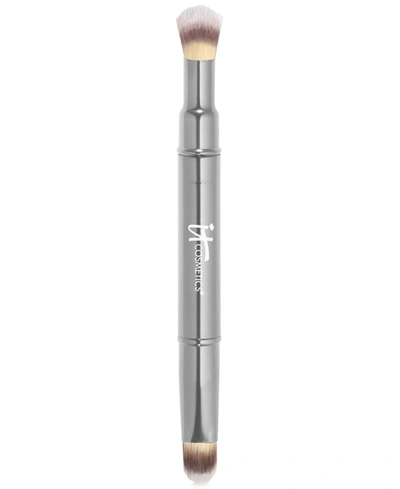 Shop It Cosmetics Heavenly Luxe Dual Airbrush Concealer Brush #2, A Macy's Exclusive