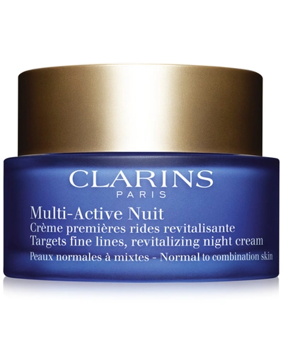 Shop Clarins Multi-active Night Cream, 1.7 Oz.