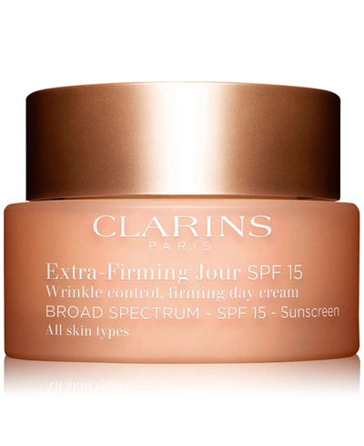 Shop Clarins Extra-firming & Smoothing Day Moisturizer Spf 15, 1.7 Oz.