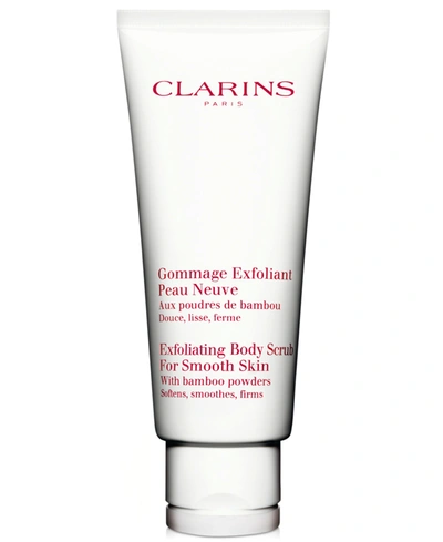 Shop Clarins Exfoliating Body Scrub For Smooth Skin, 6.8 oz