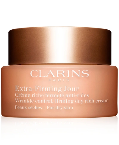Shop Clarins Extra-firming Day Cream - Dry Skin, 1.7-oz.