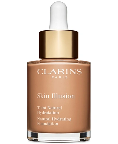 Shop Clarins Skin Illusion, 1 Fl. Oz. In Amber