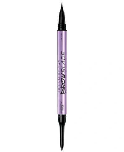 Shop Urban Decay Brow Blade Ink Stain + Waterproof Eyebrow Pencil In Blackout