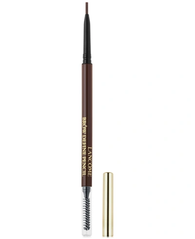 Shop Lancôme Brow Define Pencil In Dark Brown