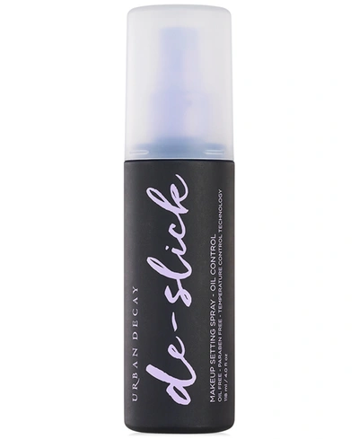 Shop Urban Decay De-slick Oil Control Mattifying Makeup Setting Spray, 4-oz.