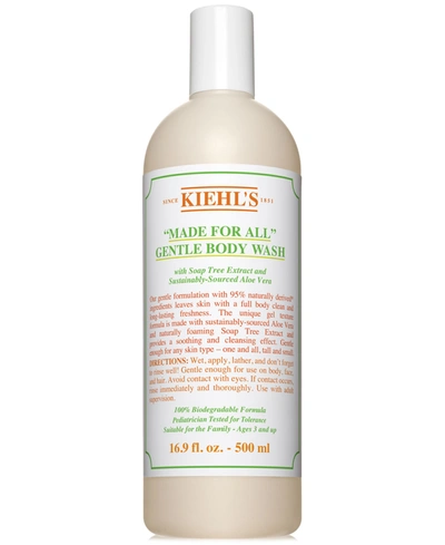 Shop Kiehl's Since 1851 "made For All" Gentle Body Wash, 16.9 Oz. In No Color