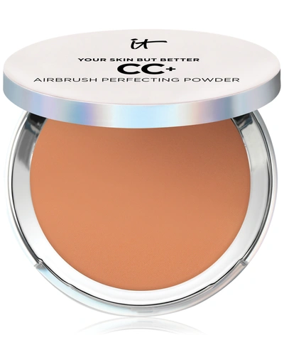 Shop It Cosmetics Cc+ Airbrush Perfecting Powder Foundation In Rich