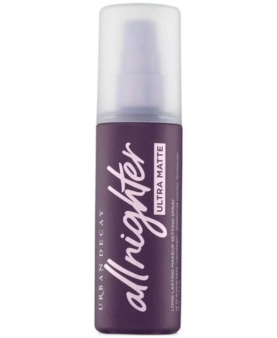 Shop Urban Decay All Nighter Ultra Matte Makeup Setting Spray, 4-oz.